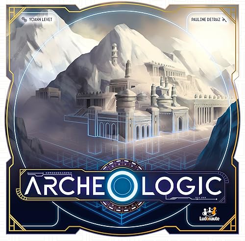 Miniatura 8 de Archeo-Logic - Un juego de mesa de deducción competitiva, localiza y mapea una ciudad oculta, mayores de 12 años, 1-4 jugadores