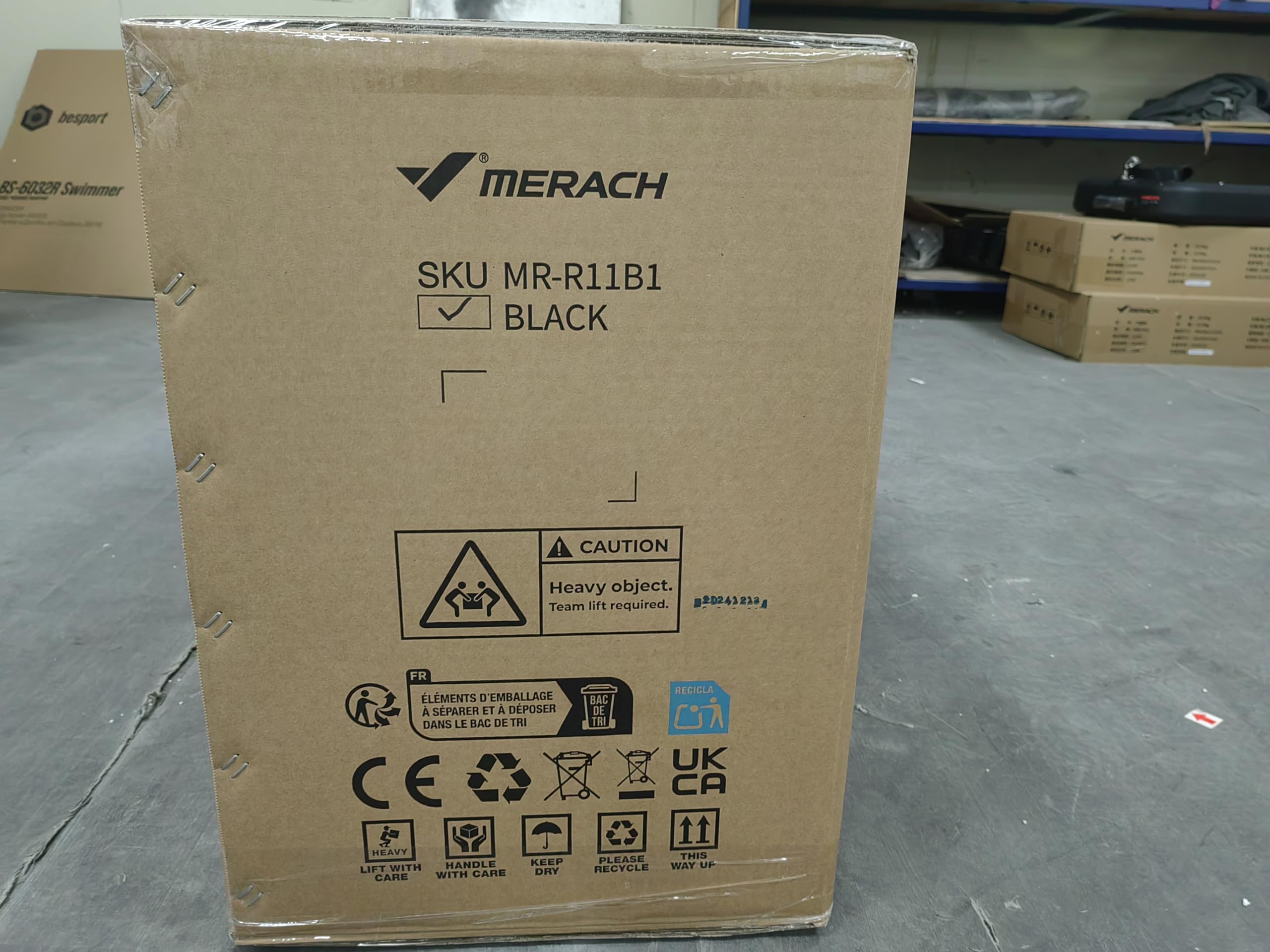 MERACH Rameur d'appartement à Résistance Aérienne, 10 Niveaux Réglables avec APP Exclusive, Rameur Professionnel Musculation pour Intérieur, Siège Ergonomique Confortable, Stockage Facile
