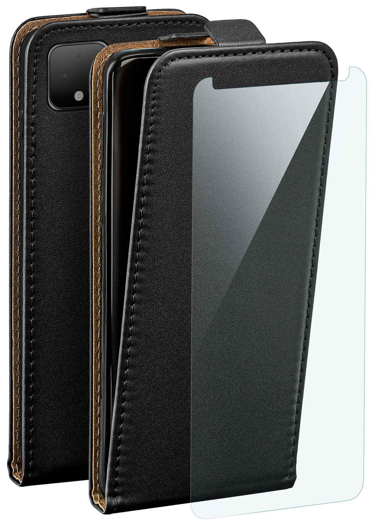 Etui à Rabat Compatible avec Google Pixel 4 XL moex Premium Case Noir - 8