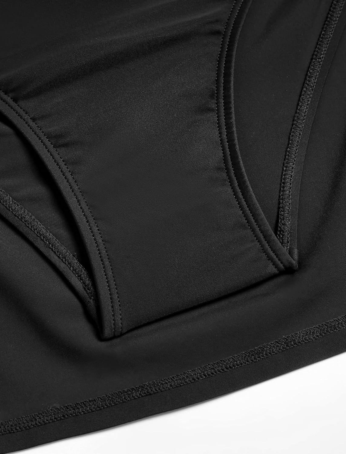 ZAFUL Womens Swim Skirt Twist Bathing Suit Skirt with Build-in Brief Mid Rise Swimsuit Bottom Skort - Image 4