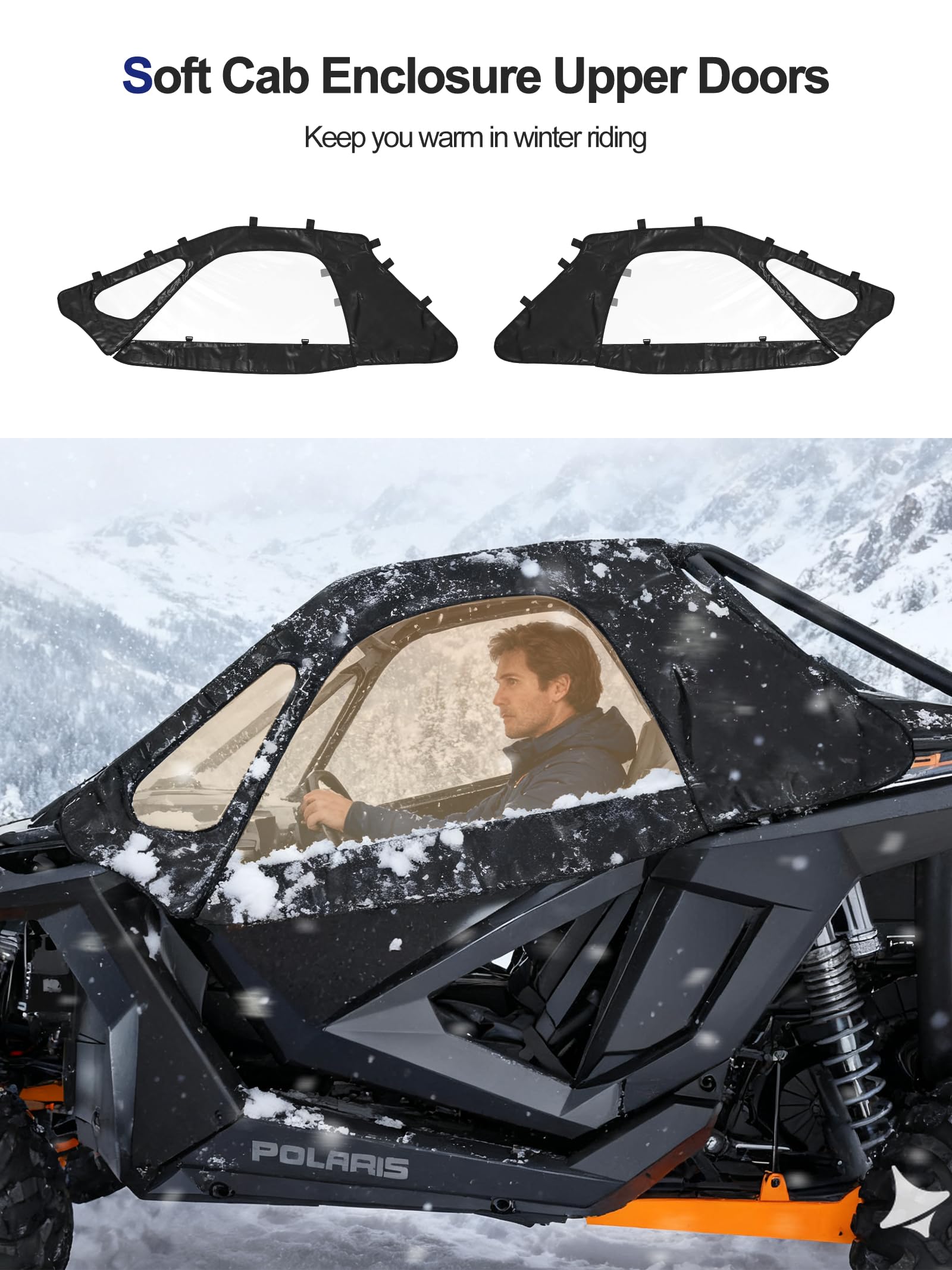 ※Hide【新品未使用】CUPOLA /キューポラ　ブロンズ　APROZ Amazon.com: ZIDIYORUO 2025 Updated Polaris RZR Pro Soft Cab