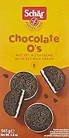 CHOCOLATE O'S 165G- BISCOITO DE CHOCOLATE RECHEADO COM CREME DE LEITE S/ GLÚTEN
