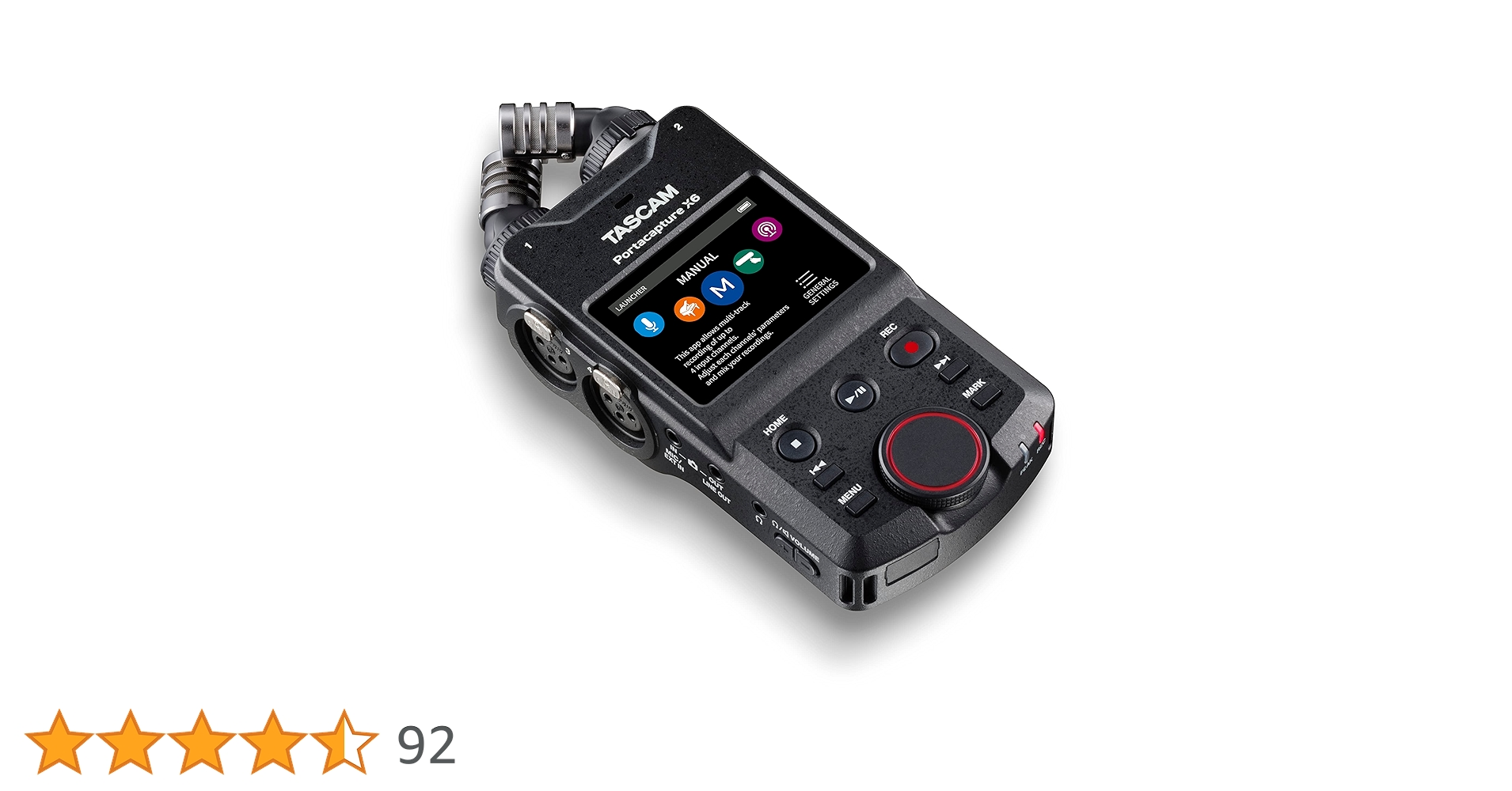 Amazon | TASCAM(タスカム) Portacapture X6 32bitフロート 96kHz Amazon | TASCAM(タスカム) Portacapture X6 32bitフロート 96kHz