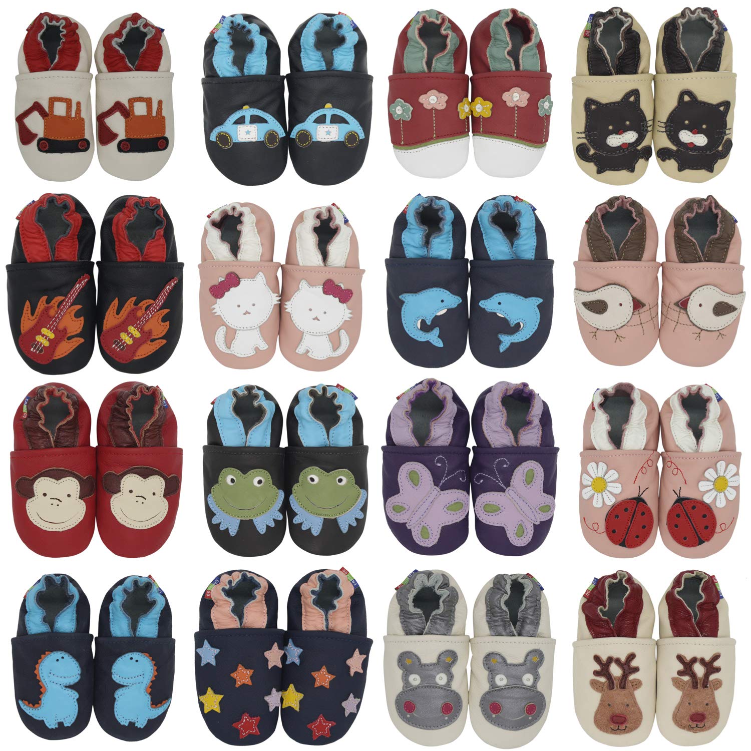 Carozoo Chaussures Bébé/Enfant à Semelle Souple