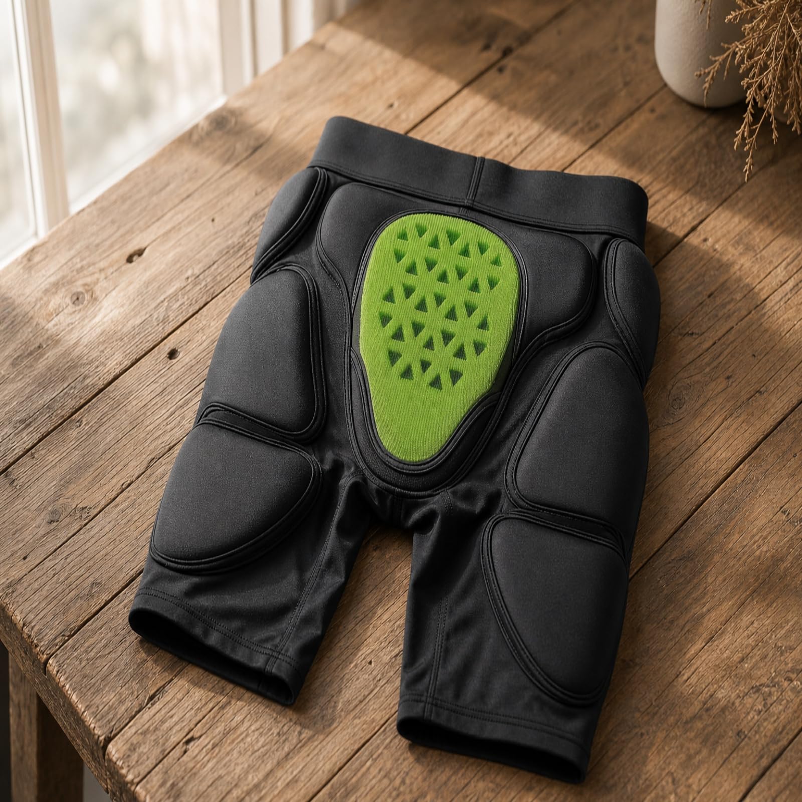 Pantaloncini Protett con Paracolpi Elastico Paraculi da Snowboard Antiurto Pantaloncini con Imbottitura per Pattinatori