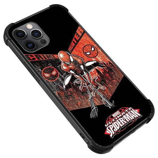 BOCA REGA Case for iPhone XR with Superhero Character Pattern, Military Shockproof iPhone XR case