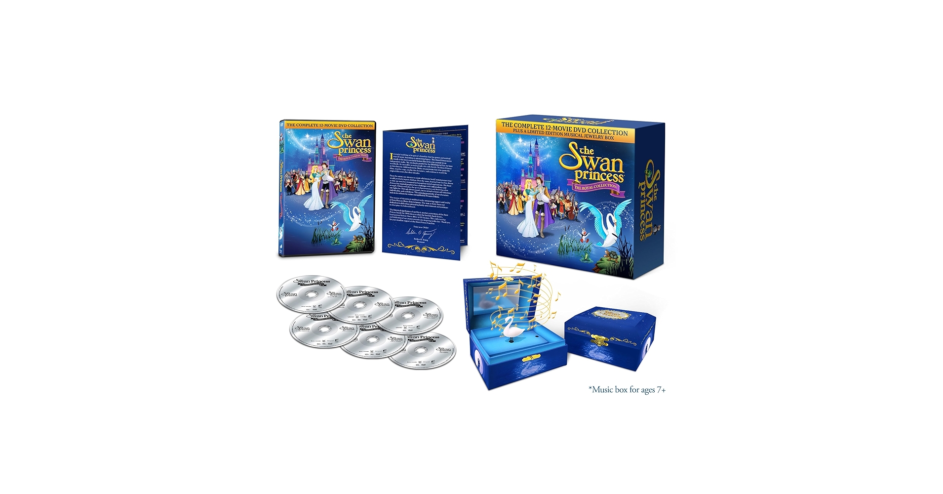 Amazon.com: The Swan Princess 12-Movie Limited Edition Gift