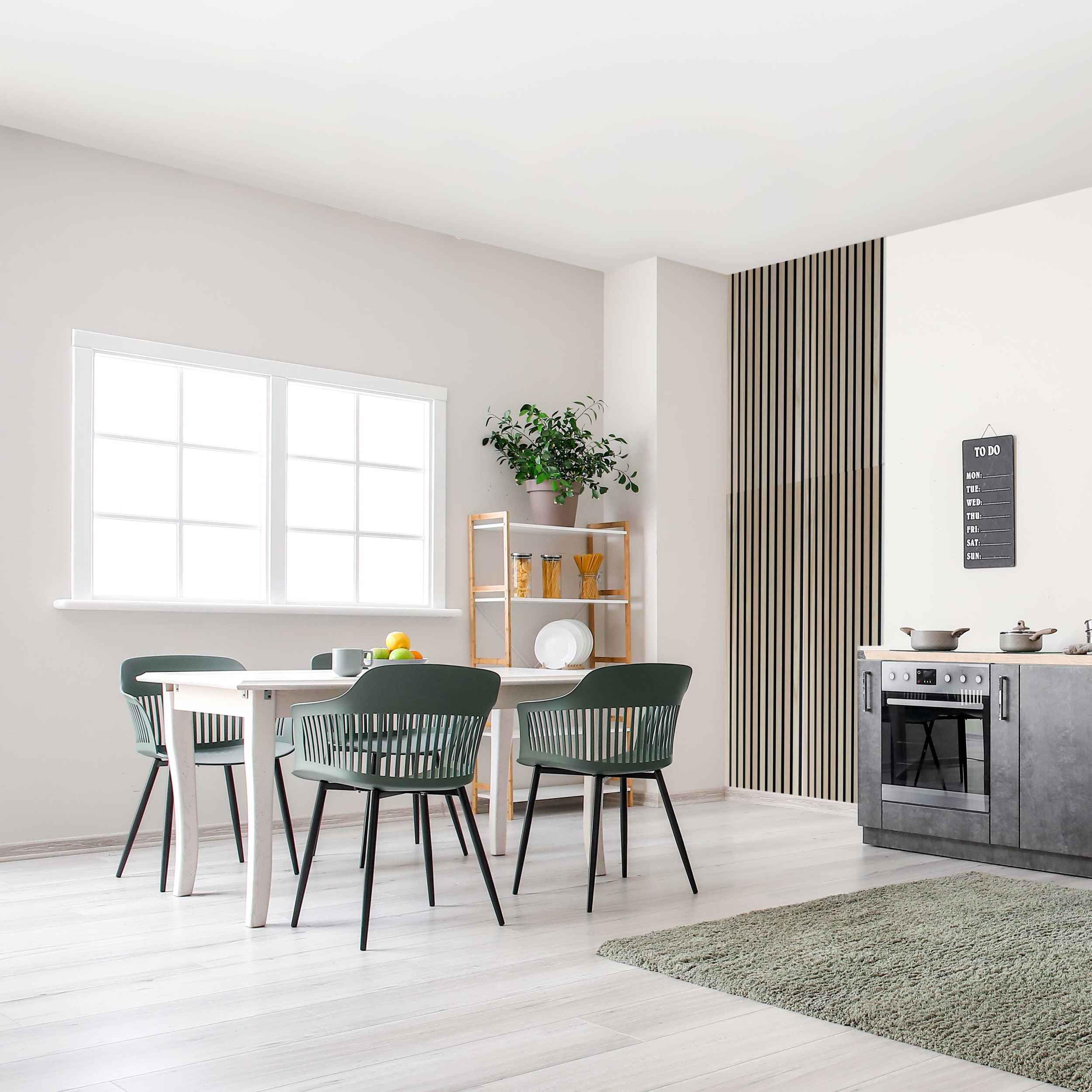 PROVISTON Pannelli acustici in legno 3D da parete in rovere naturale, 120 x 60 cm, 18 mm, pannelli in legno MDF su feltro fonoassorbente, decorazione da parete per soggiorno, camera da letto, cucina