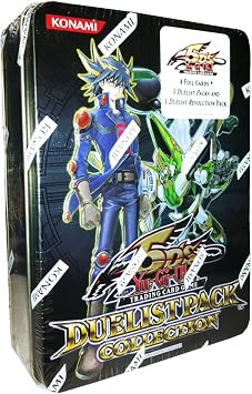 YuGiOh 5Ds 2011 Duelist Pack Collection Tin Frozen Fitzgerald, Underground Arachnid, Zeman the Ape King Hundred Eyes Dragon