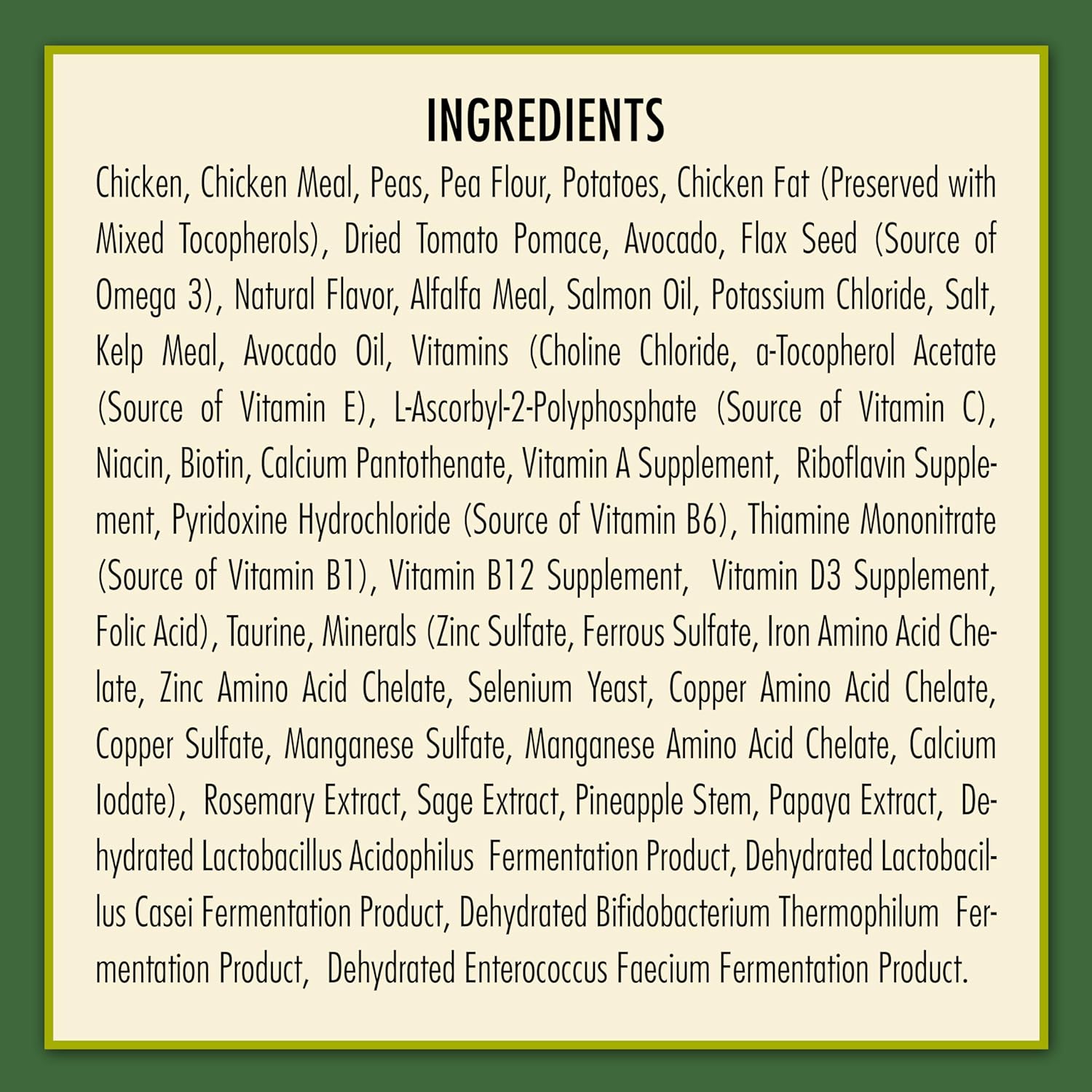 AvoDerm Natural Grain Free Chicken and Vegetables Recipe All Life Stages Dry Dog Food 4 lb