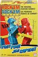 Rock 'Em Sock 'Em Robots Fast Fun Game, Board Games - Amazon
