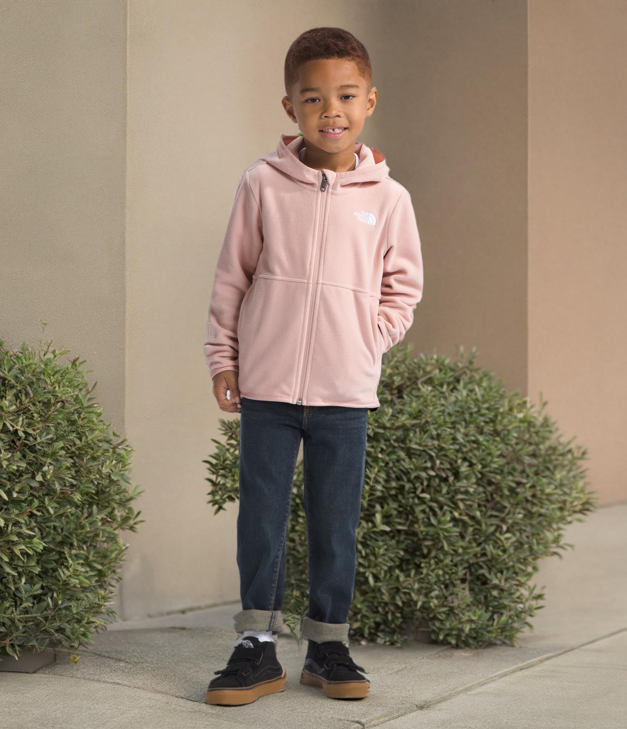 The North Face Glacier F/Z Hoodie Giacca con Cappuccio Unisex - Bambini e Ragazzi (Pacco da 1)