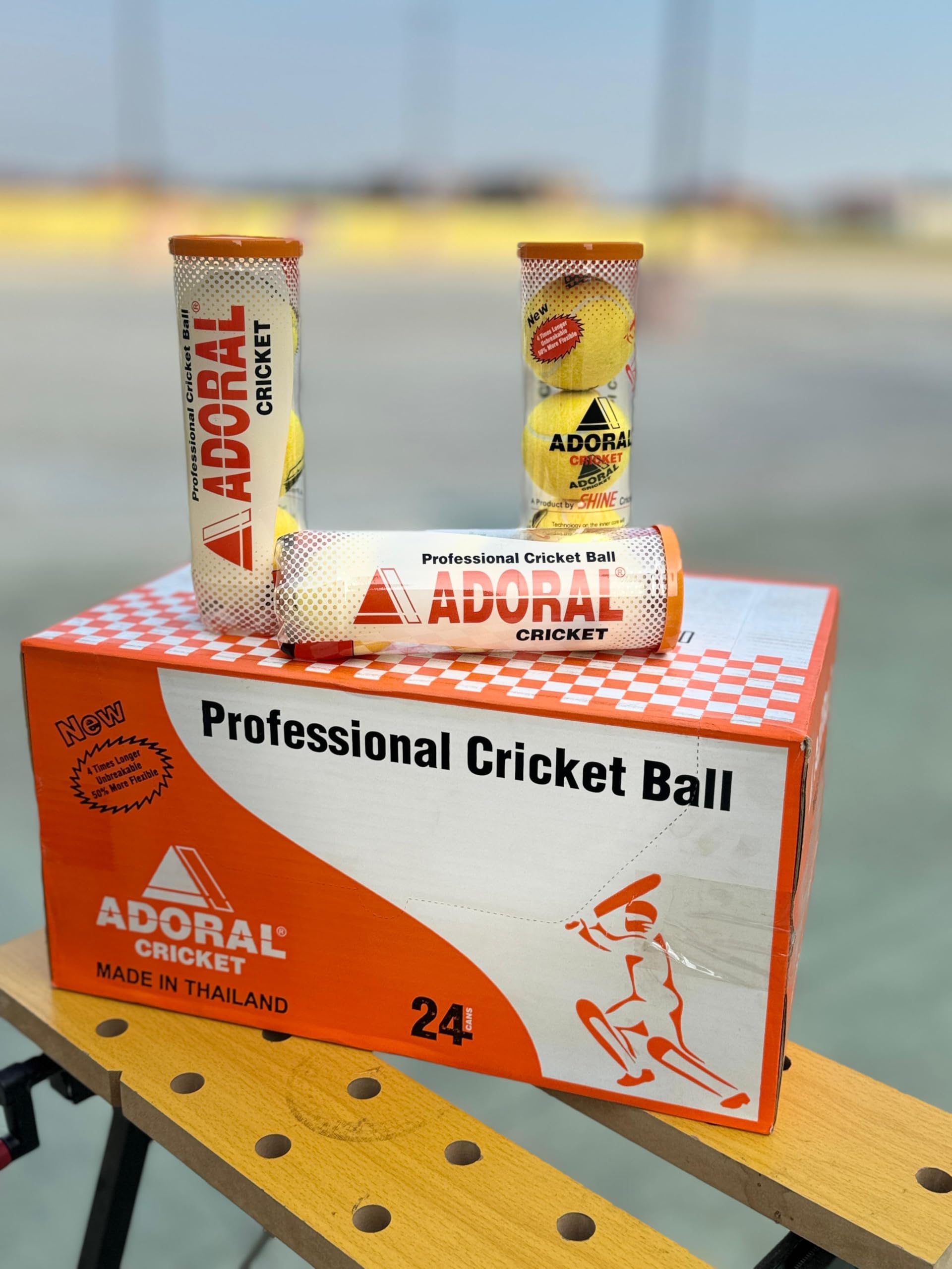 Generico Adoral Shine Tapeball Cricket Balls, (1 pack 3 balls)