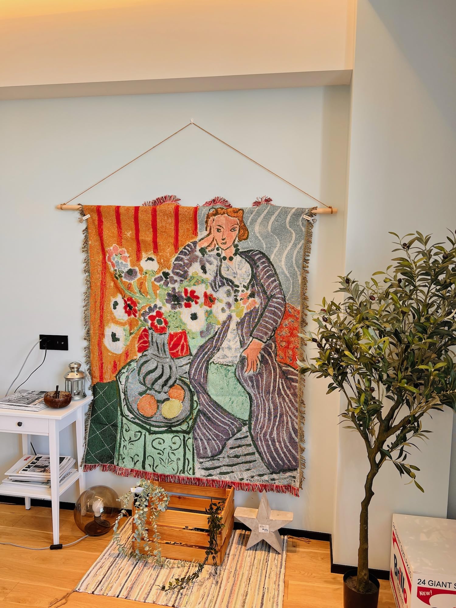 フランスの画家アンリ・マティス 【紫のローブとアネモネ】　送料込み　1007 il_1080xN.3606950901_1yj2.jpg