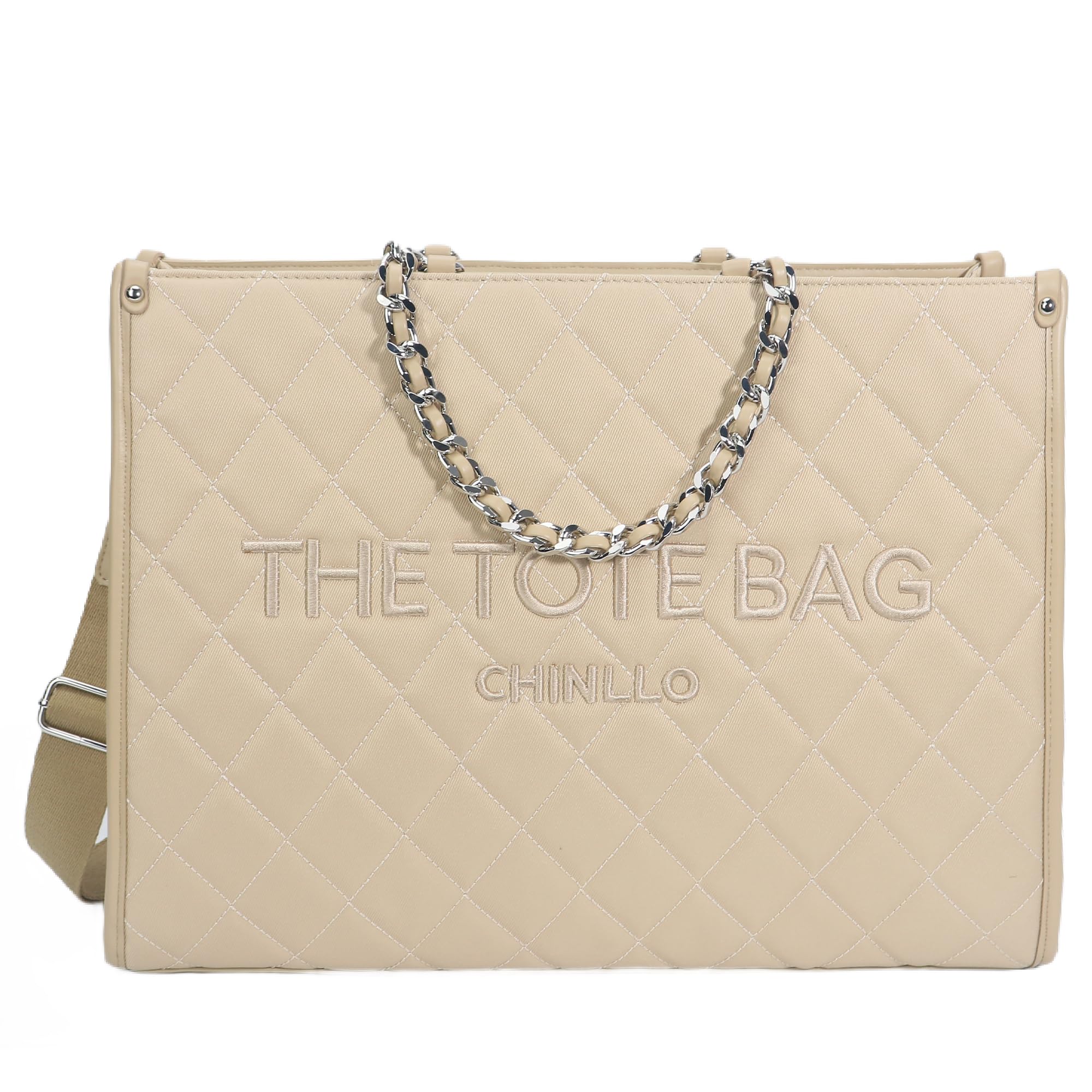 Chinllo Laptop Tote Bag for Women Top Handle Satchel Purse and Handbags Work Compartment with Shoulder Strap