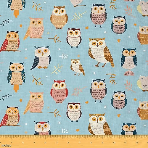 Miniatura 17 de Feelyou Tela de Flores Groovy por Yarda 5 Yardas Niños Tela de Tapicería Floral Retro para Sillas para Niños Niñas Adolescentes Flores Hippie 70S