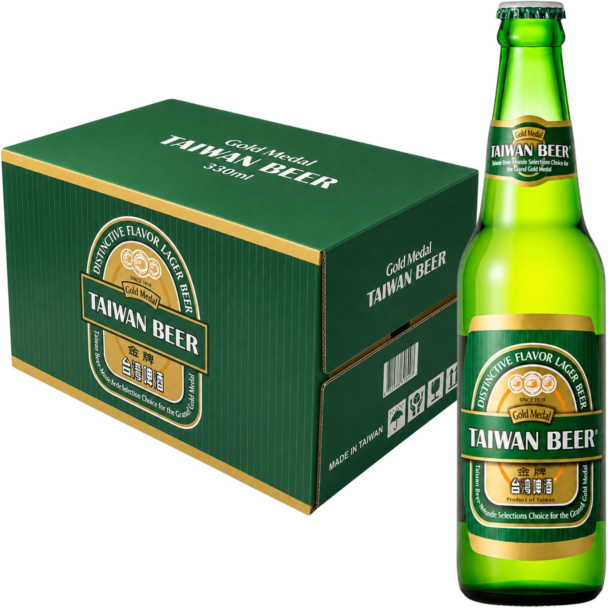 Amazon.co.jp: 台湾金牌(Taiwan Beer) 台湾ビール金牌 [ 330ml X 24本 