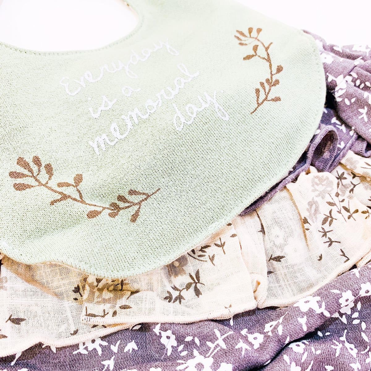 Amazon.co.jp: cotocotte コトコト スタイ フリフリブルマ