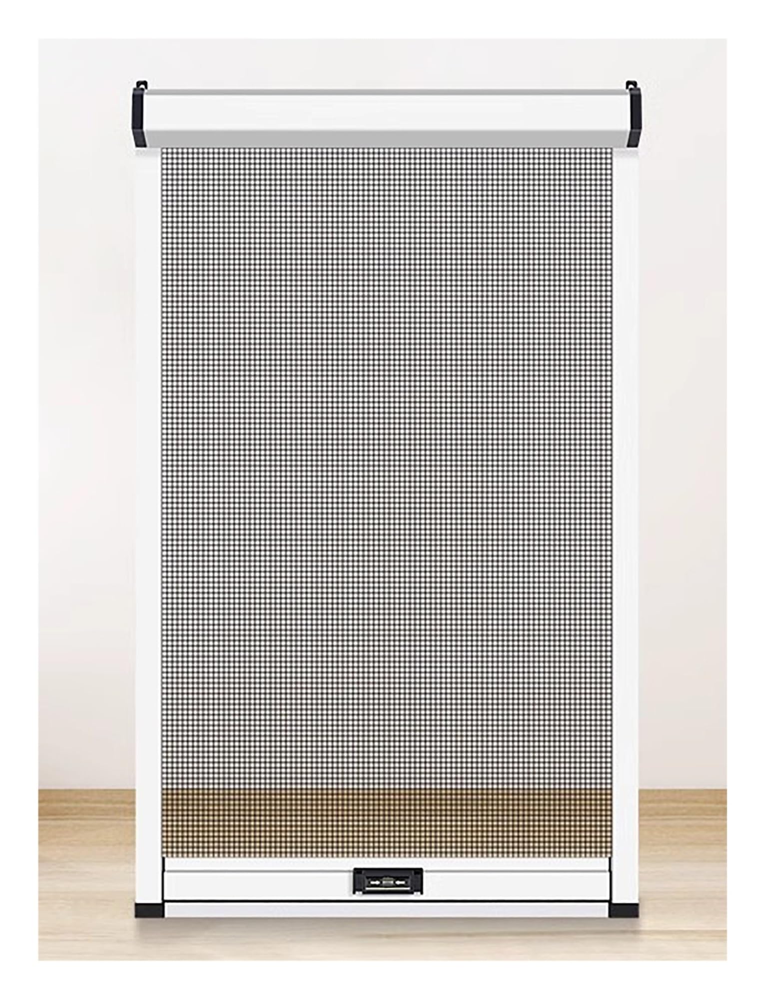 Roller Window Screen - Discreet Pull-Down Design with Fine Mesh for Sliding Casement Windows