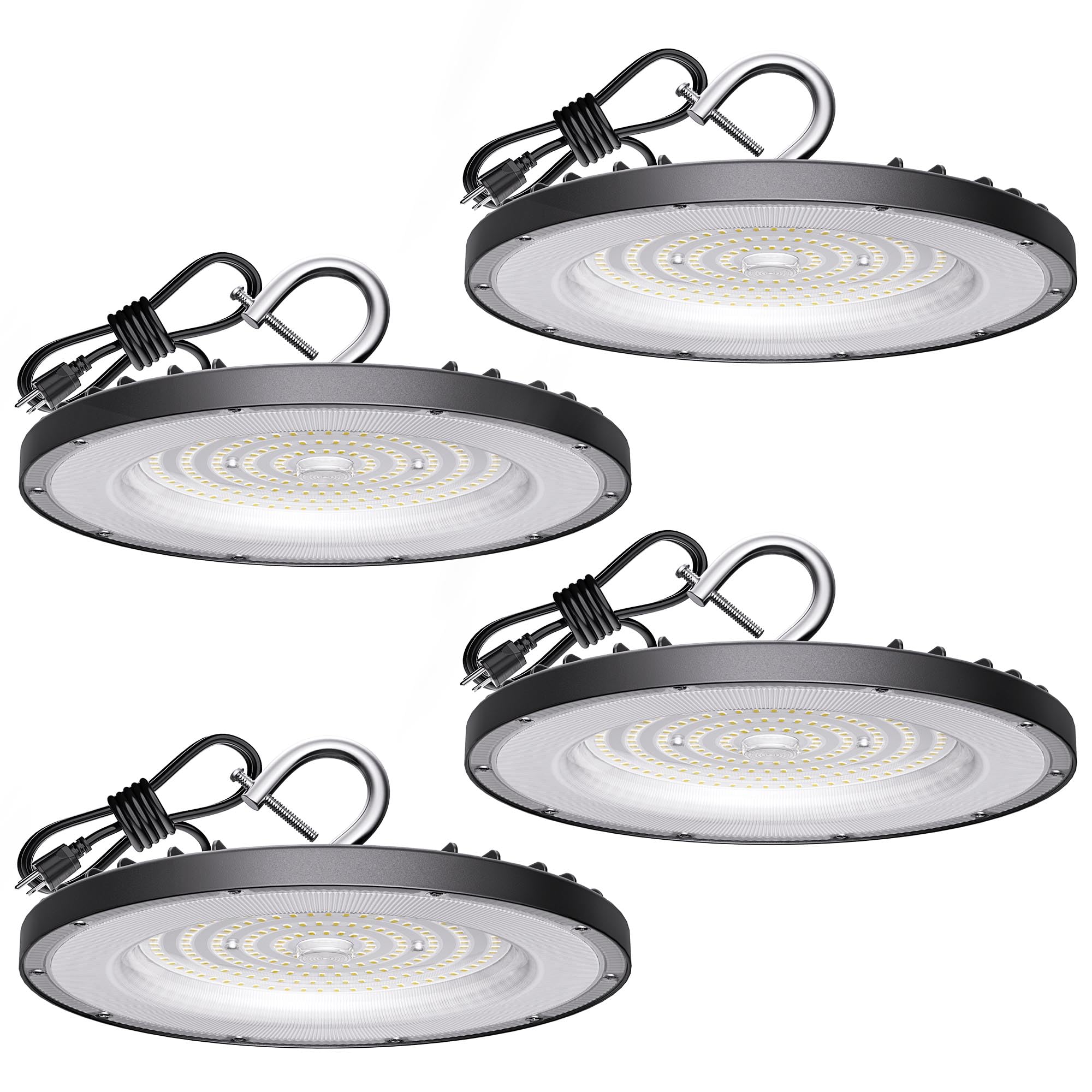 4 Pack LED High Bay Light 200W