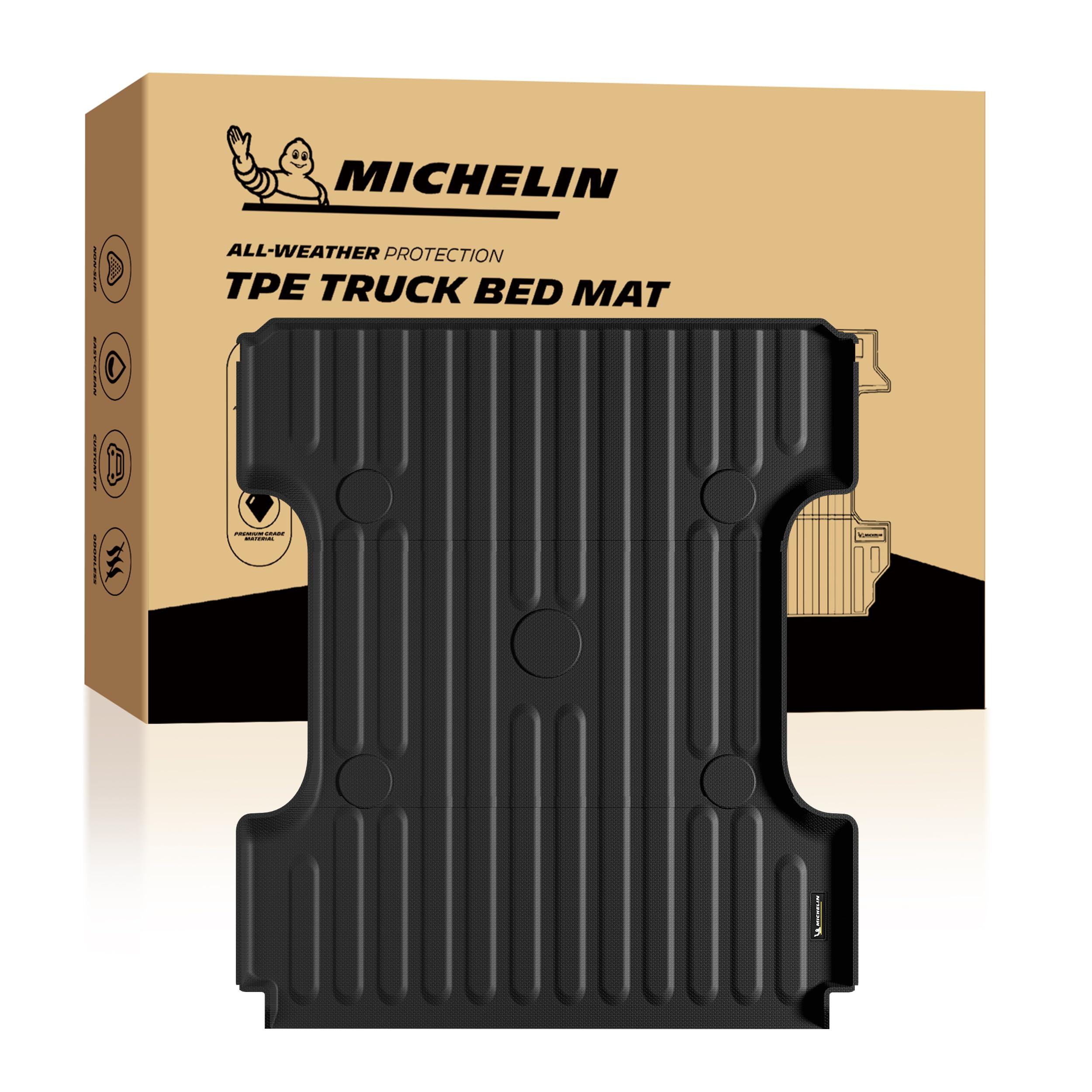 MICHELIN Truck Bed Mat for Ram 1500/2500/3500