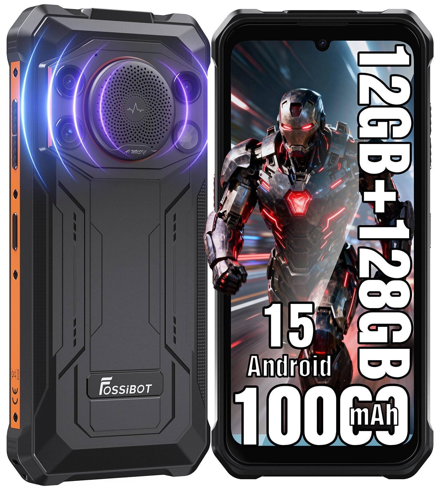 Amazon | FOSSiBOT F110L SIMフリー スマホ 本体 Android 15 スマホ