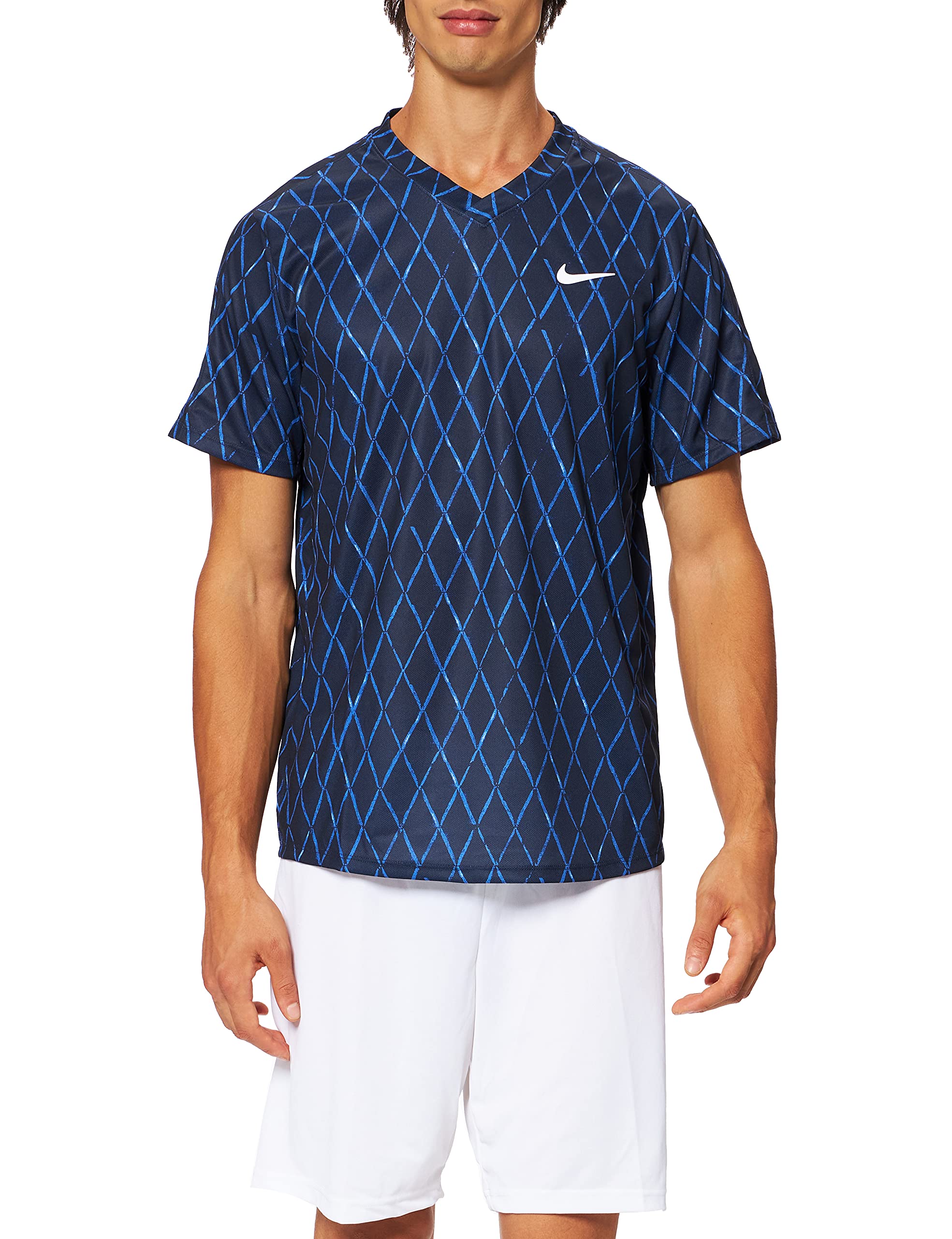 Nike DA4366 M NKCT DF VCTRY TOP PRINT T-shirt mens obsidian/white XL