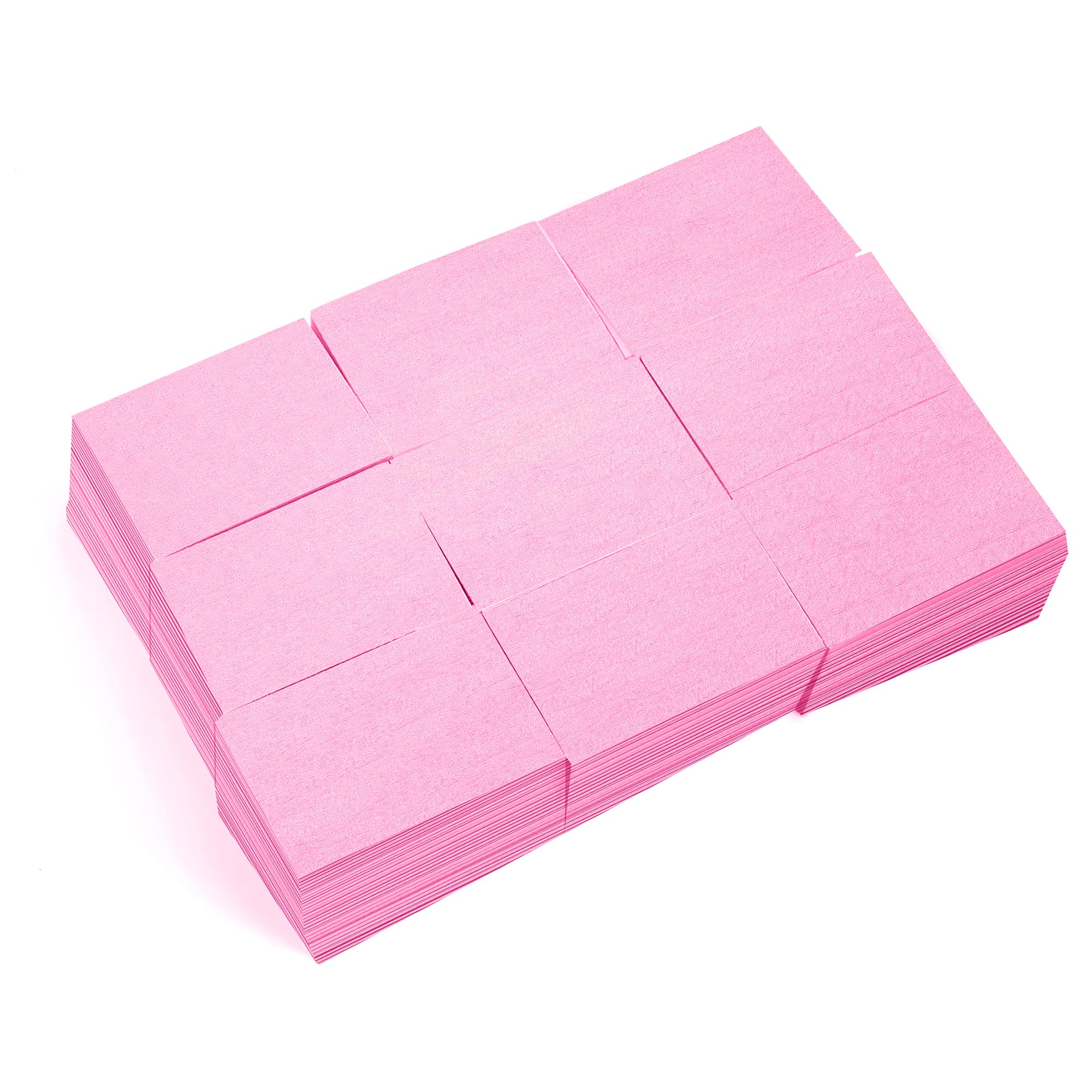 630 Pezzi Pad Unghie per Sgrassare, Dischetti Cotone Senza Pelucchi per Remover Unghie, Semipermante Salviette Struccanti Solvente per Sgrassatore Unghie per Gel e Acetone Pulizia Pads Unghie (Rosa)