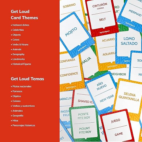 Miniatura 3 de Tragos Get Loud - El juego de palabras bilingüe de adivinanzas - celebra la cultura latina - para niños y adultos - Apto para familias