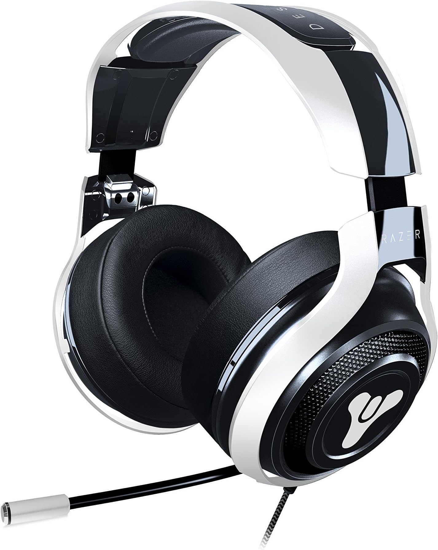 Razer Man O' War Tournament Edition Destiny 2 Edition Noise Isolating Analog Gaming Headset with Mic In-line Controls
