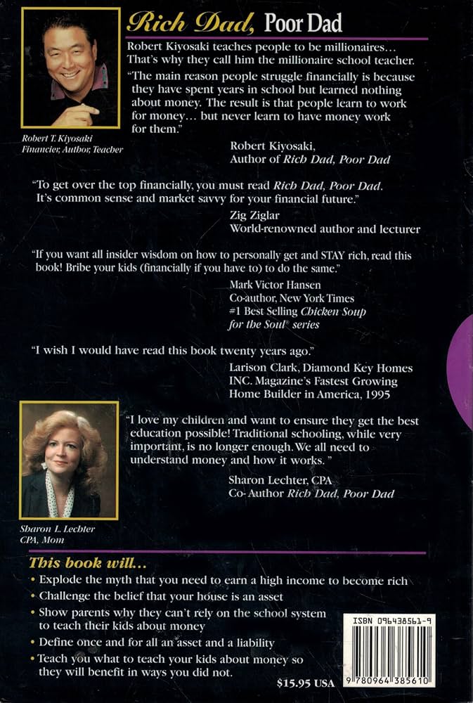 Rich Dad, Poor Dad: What the Rich Teach Their Kids about