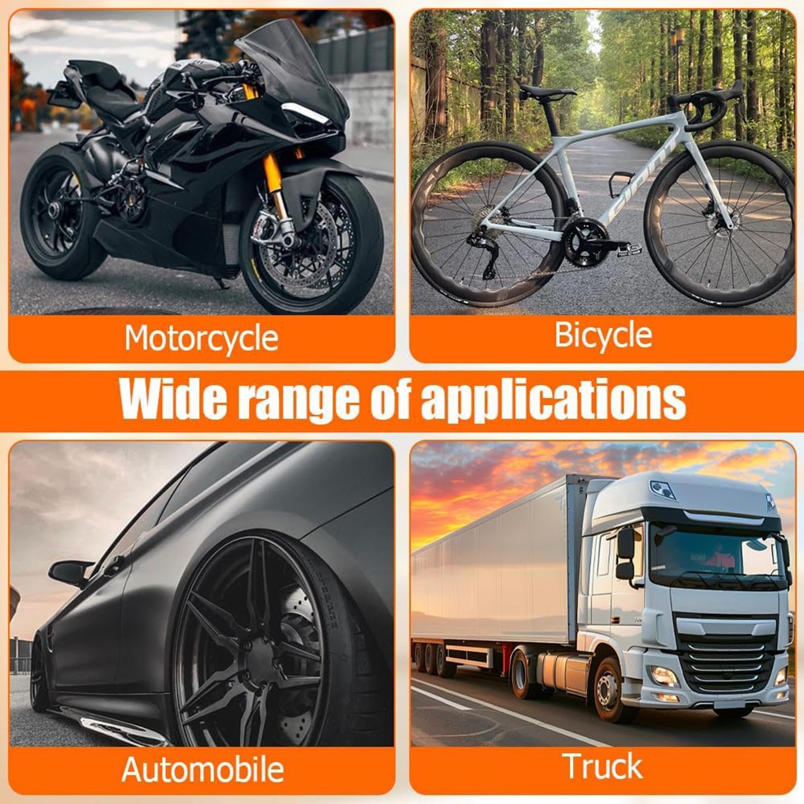 Prolunga Valvola Pneumatici Scyca - In Gomma E Ottone | Per Auto, Bici E Rimorchi | Antiperso