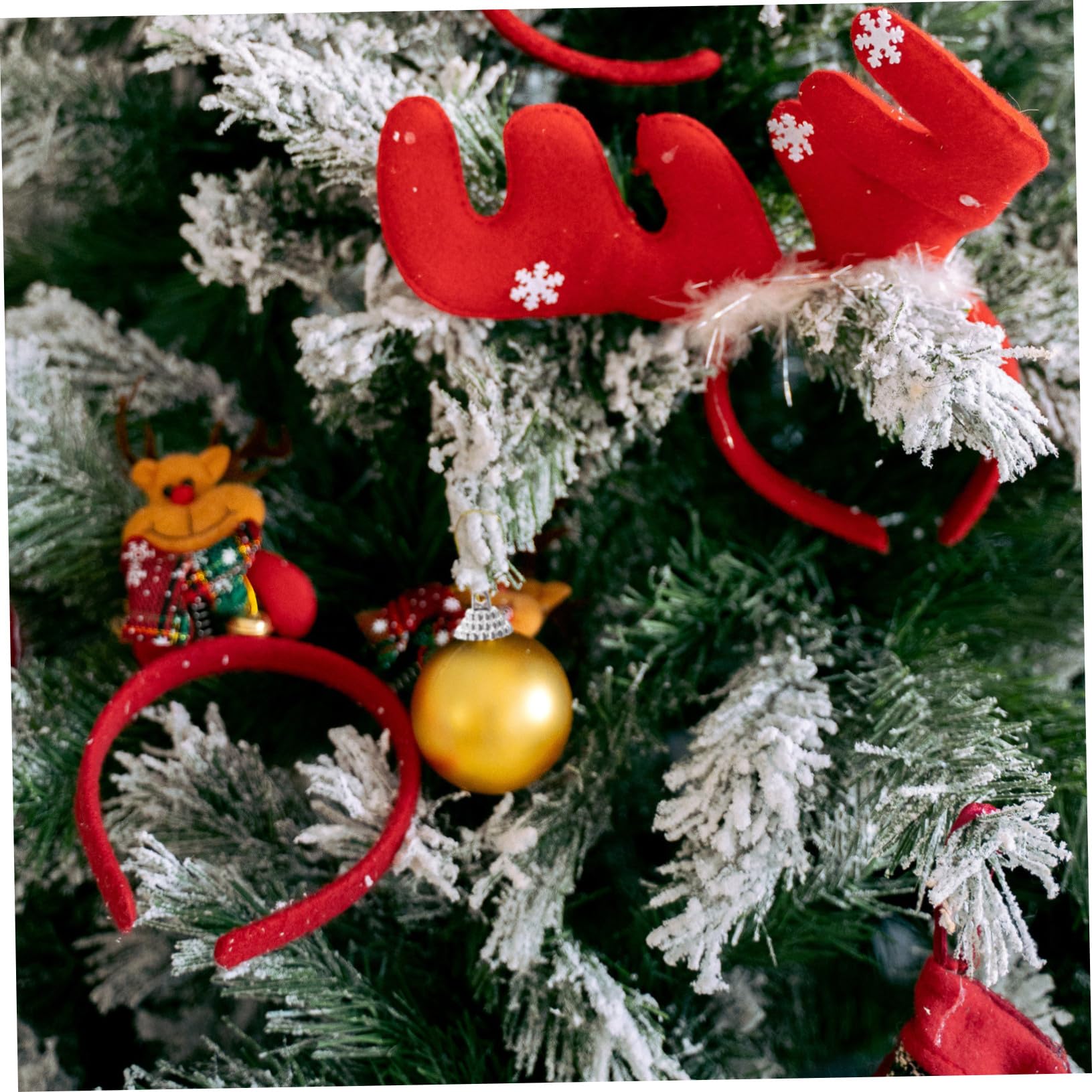 Veemoon Lot de Capuchons pour Boules de Noël DIY Accessoires de Suspension Argentés Résistants et Réutilisables pour Décoration Sapin et Fêtes