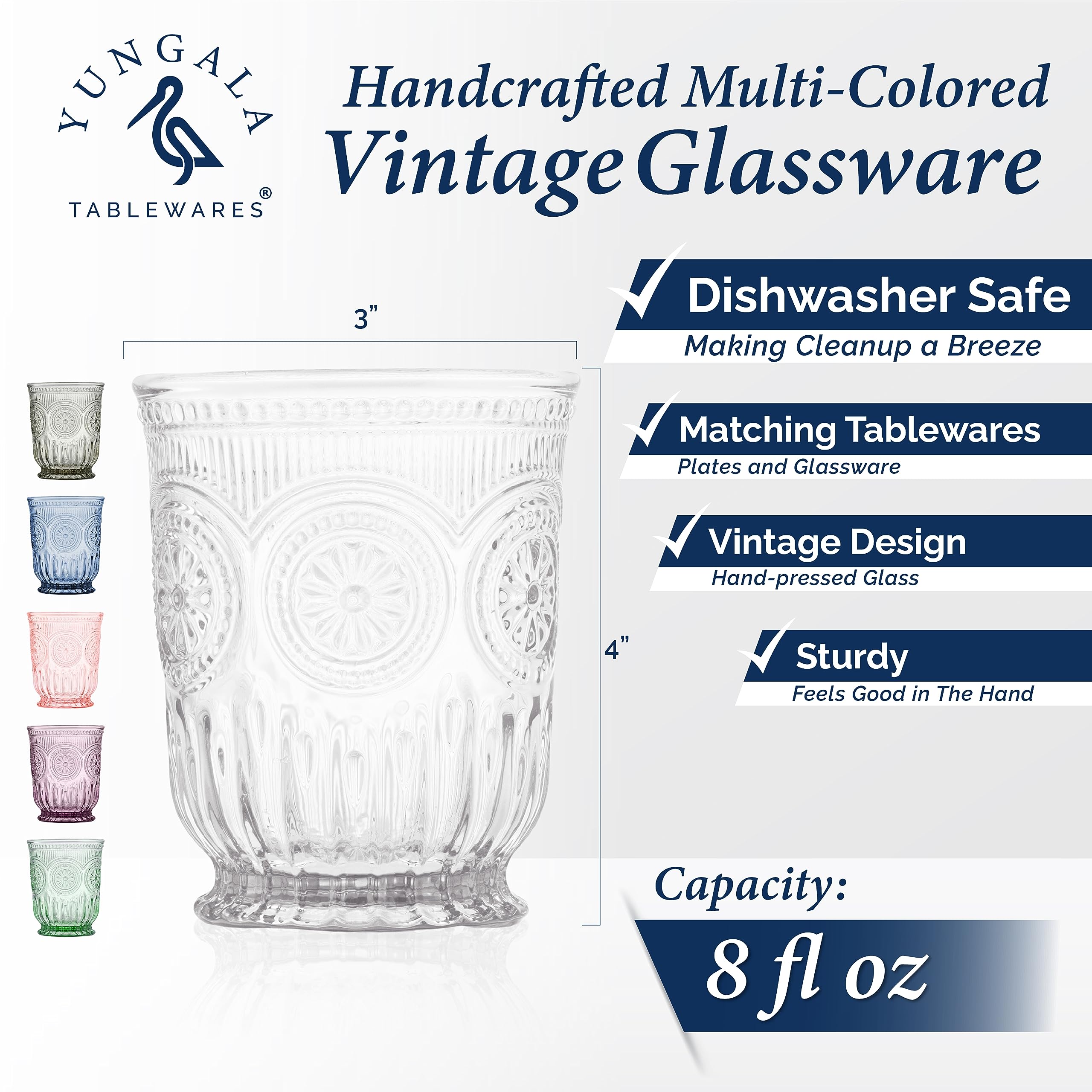 Vasos pequeños multicolor