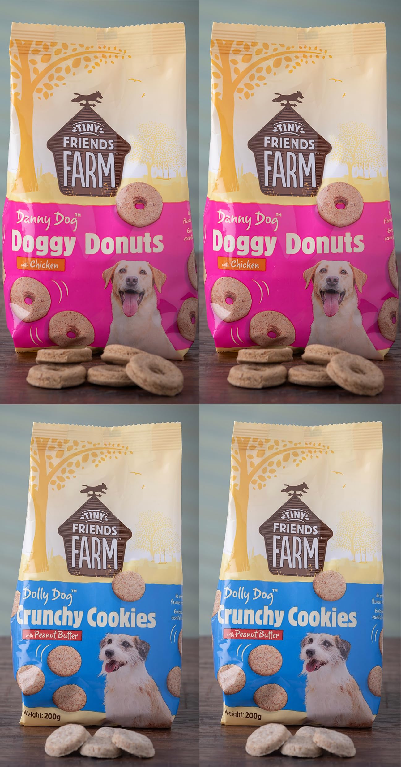 Tiny Friends Farm Dolly Dog & Danny Dog Mixed Treat Box