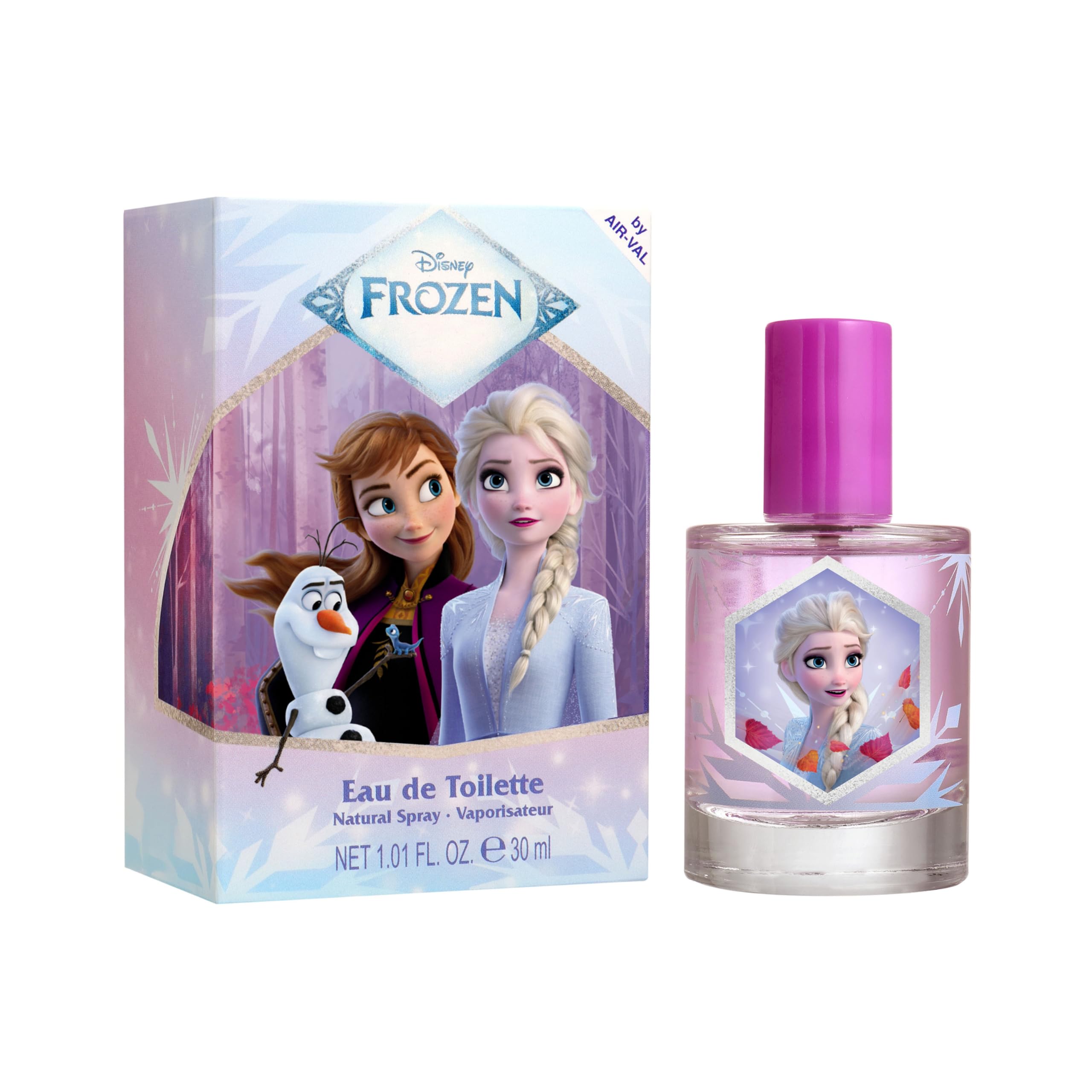 Disney Frozen Children Eau de Toilette Natural Perfume Spray | Vegan, Cruelty-Free, Dermatologically Tested EDT Spray for Kids & Teens | Christmas Stocking Filler | Safe Daily Fragrance Gift, 30ml