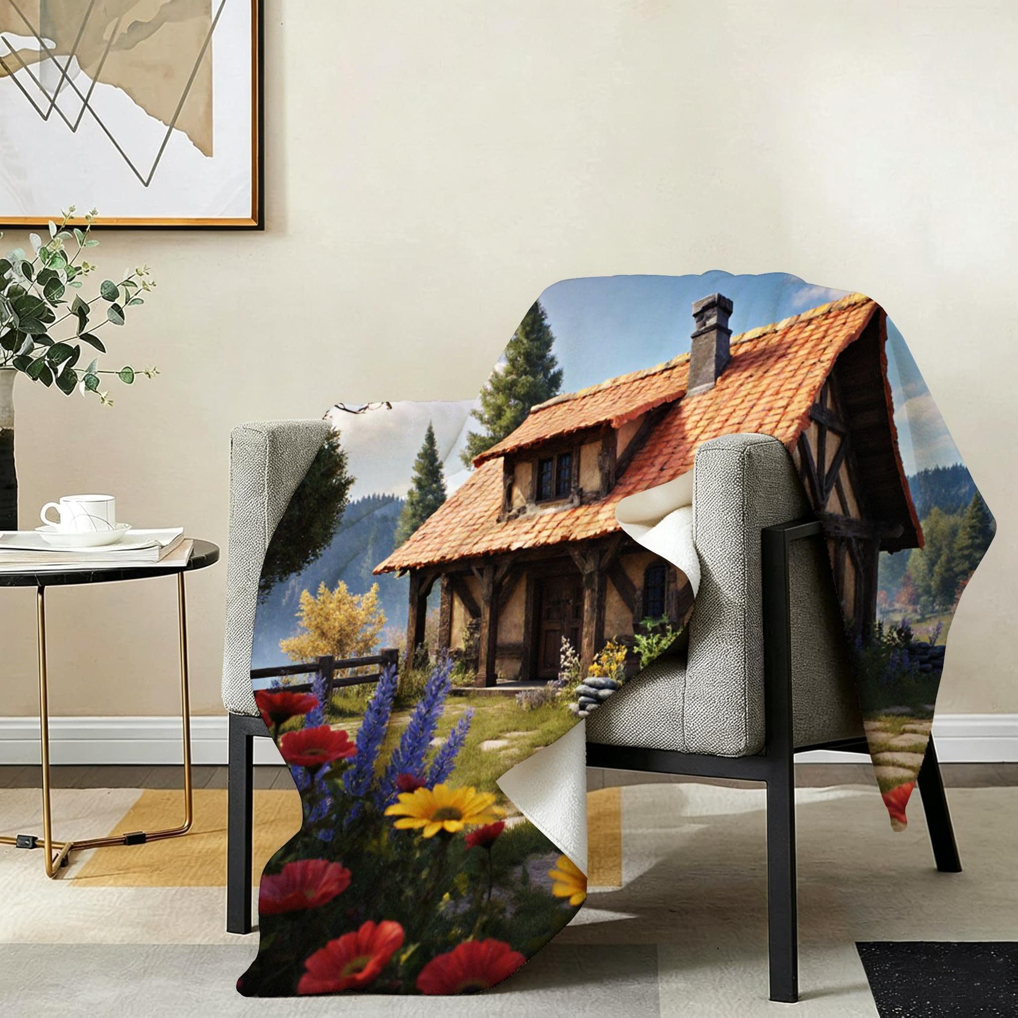 Manta Grande 180x220 cm Casa Florida Polar Franela Térmica-A88