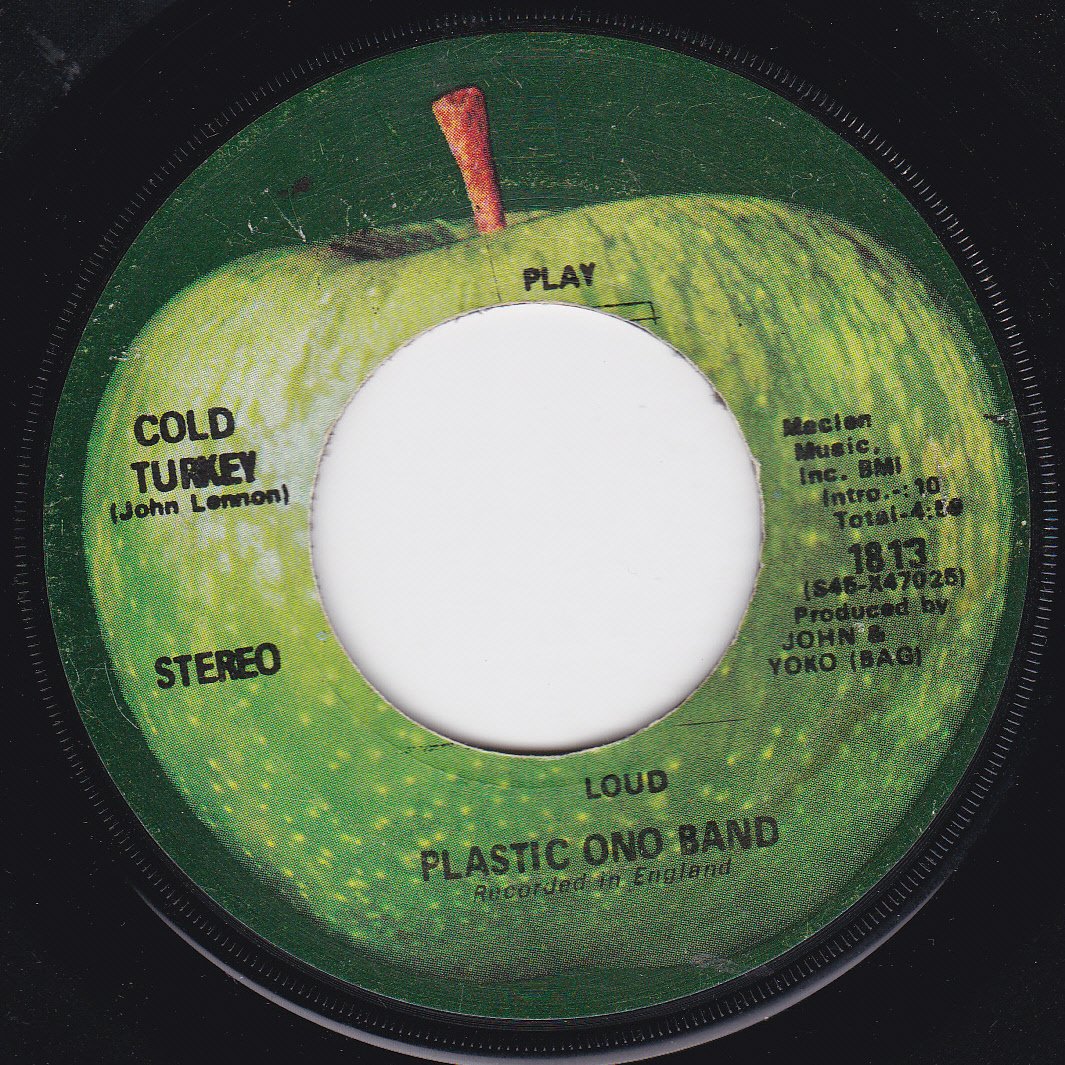 Cold Turkey/Don't Worry Kyoko (Mummy's Only Looking For A Hand In The Snow) (7"/45 rpm)