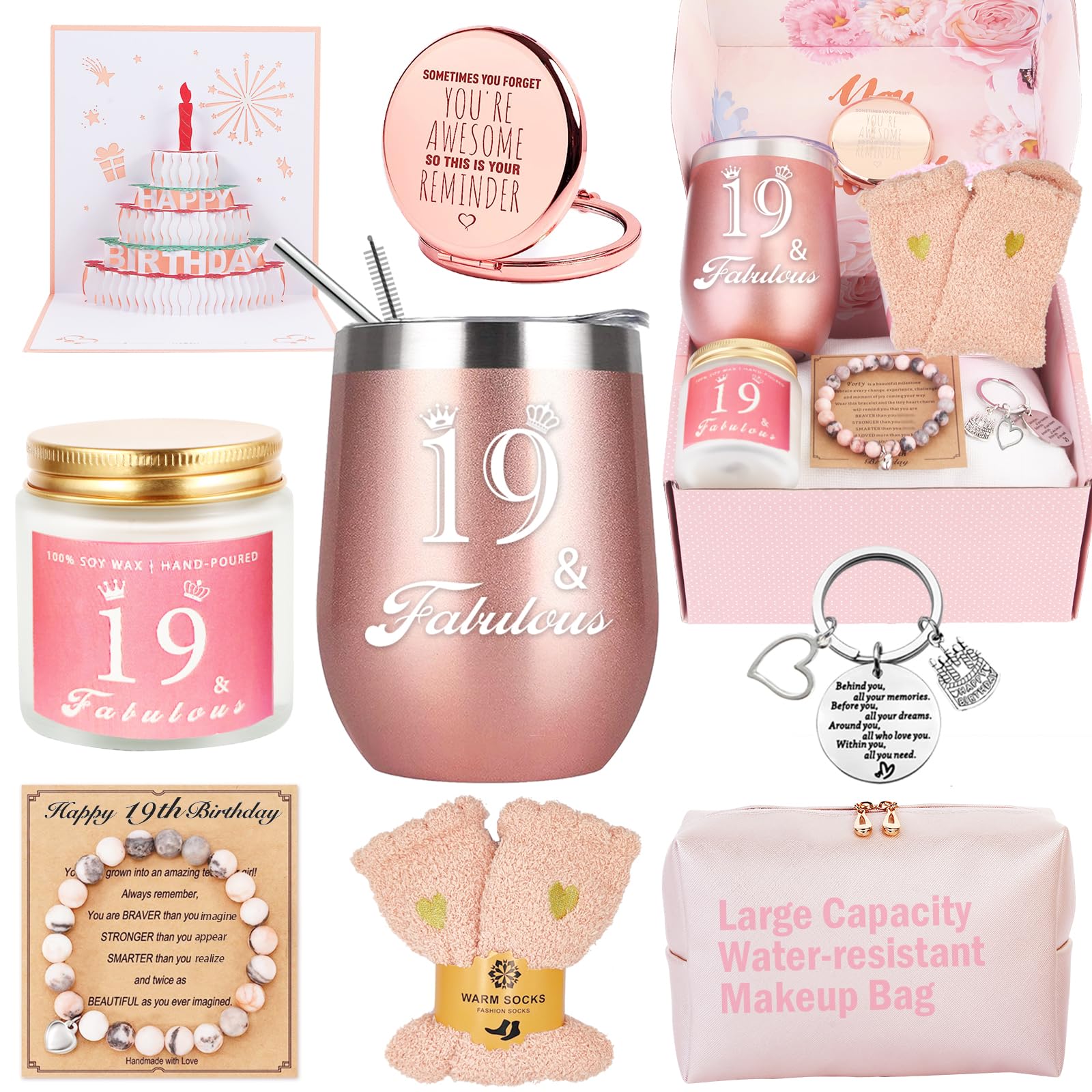 19th Birthday Ts For Girls Happy 19th 19 Year Old 