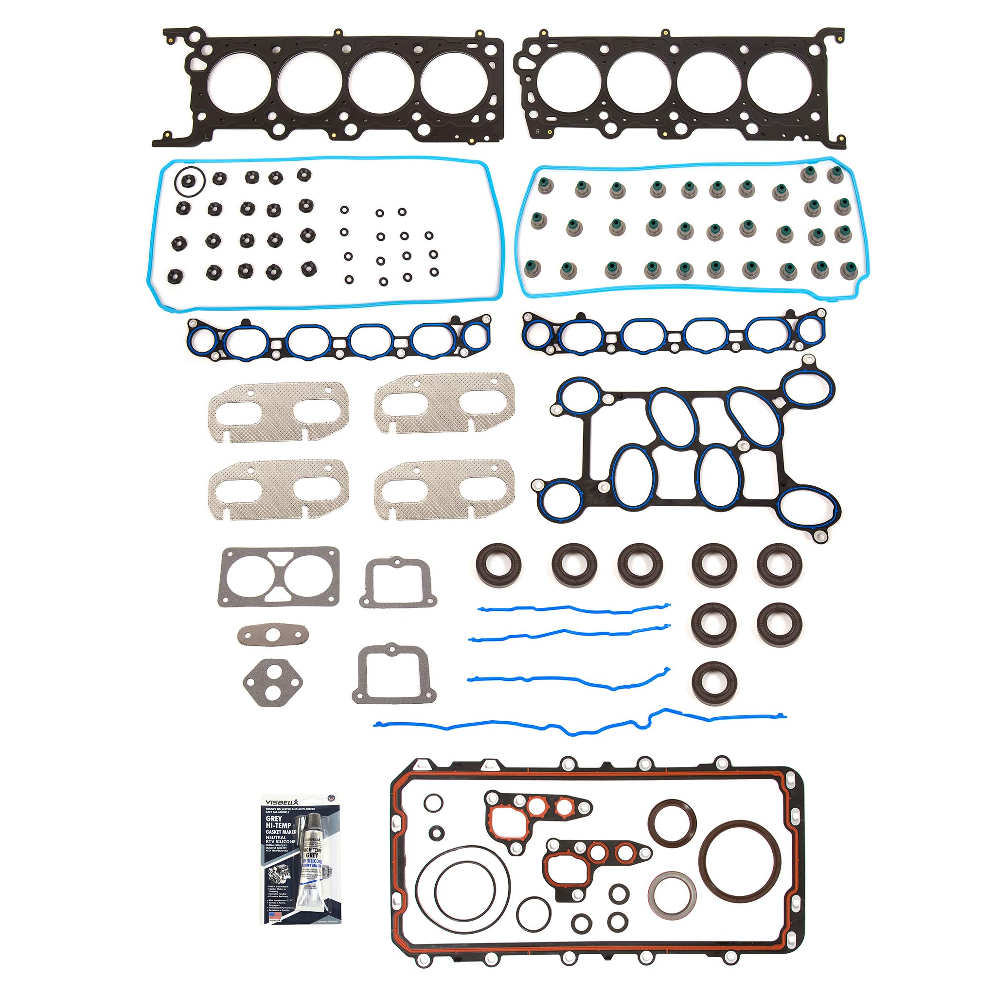 Amazon.com: Mizumo Auto MA-9761235184 Full Gasket Set Compatible 