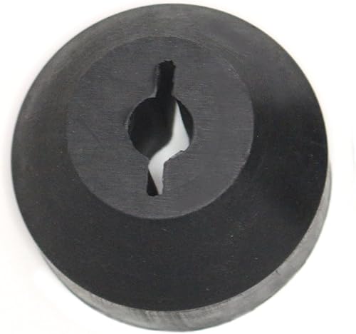 Miniatura 1 de JSP Manufacturing Tapón de línea de cabrestante de goma, sintético, protector de cable o cuerda compatible para su uso en cabrestantes Jeep, ATV,