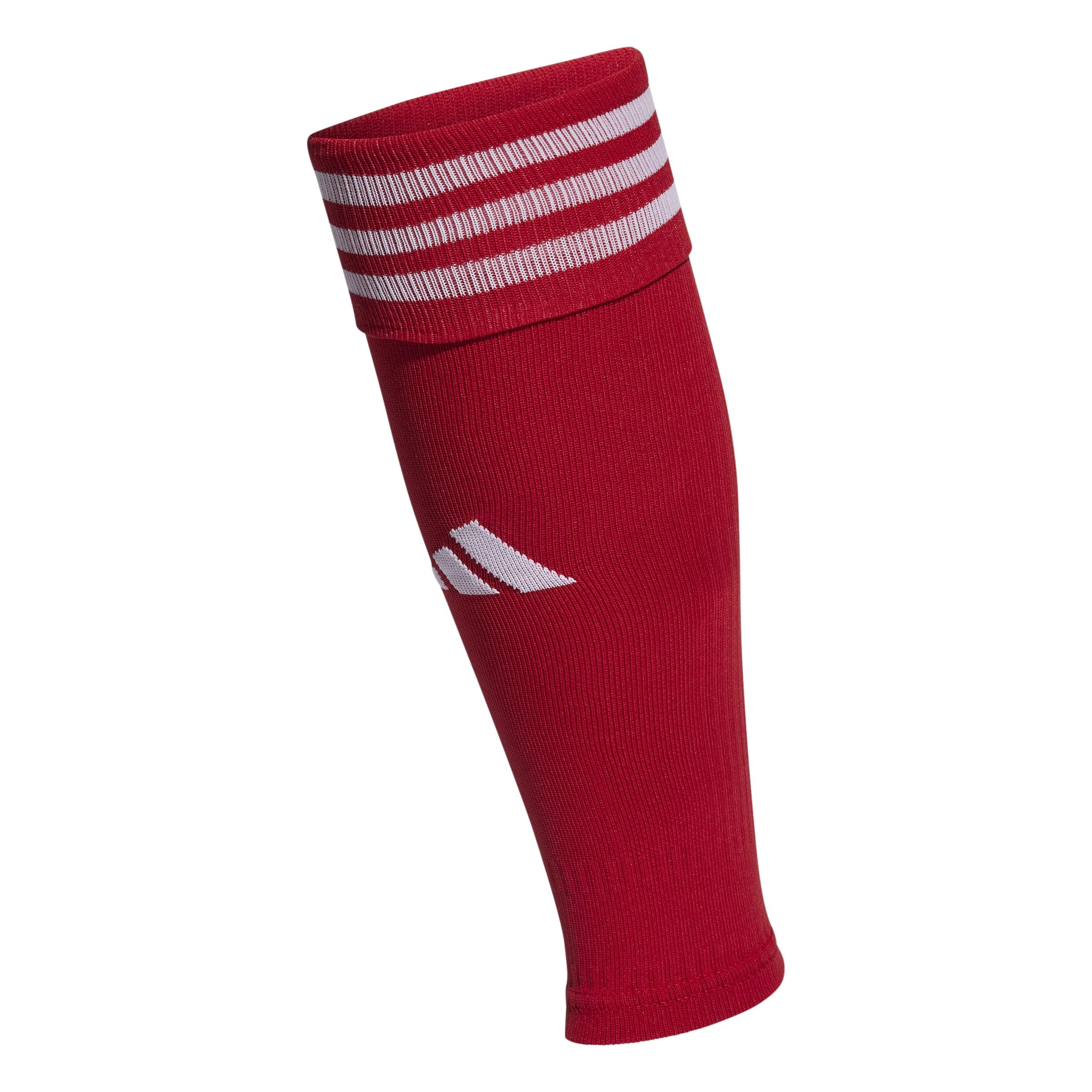 Adidas Men's Red Team Sock Sleeves  in Size 12+, Sports Direct