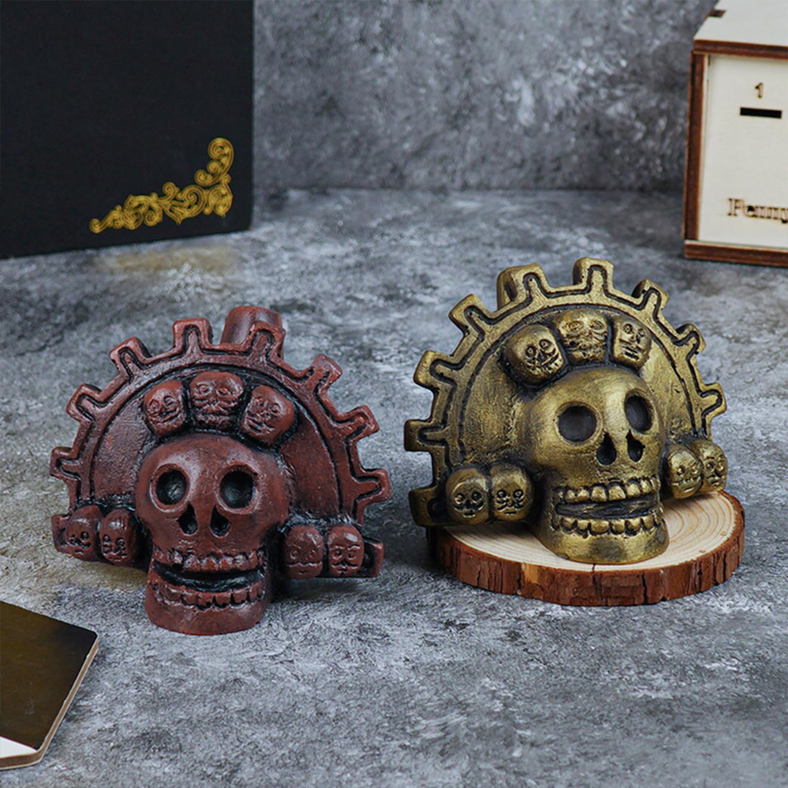 Handmade Aztecs Death Whistles High Decibels Sounding Aztecs Camping Whistles For Music Enthusiasts And Cultural Collectors