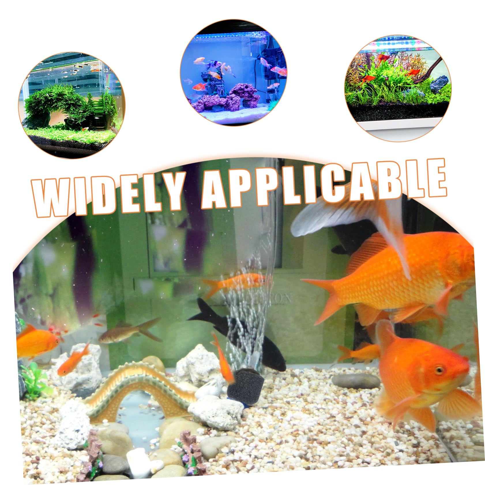 1 Set Aquarium Sauerstoffpumpe Aufschäumer Luftpumpe Aquarium Belüfter Geräuschlos Sauerstoffpumpe Professionelle e Angelgerät Stumm Weißer