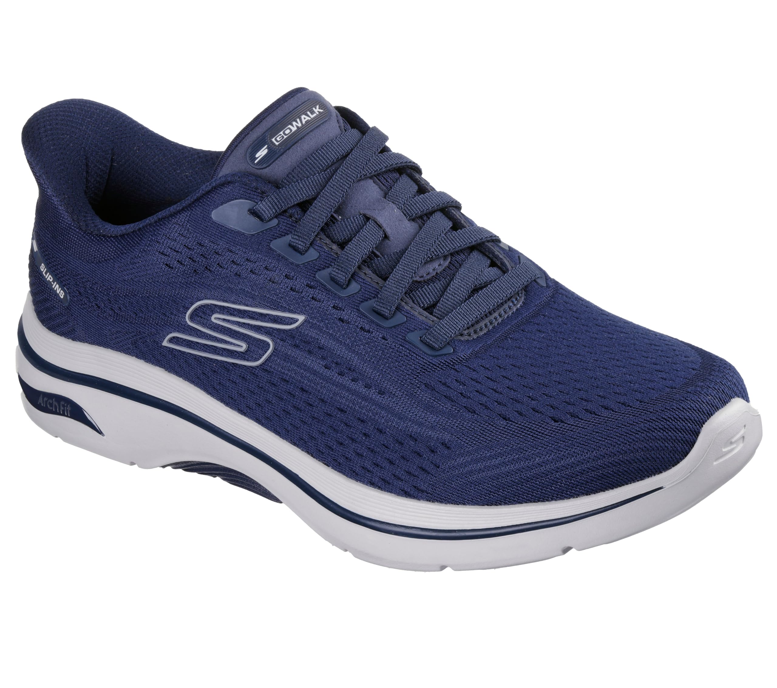 Skechers Chaussures à Enfiler pour Homme : Go Walk Arch Fit 2.0 PercySneaker