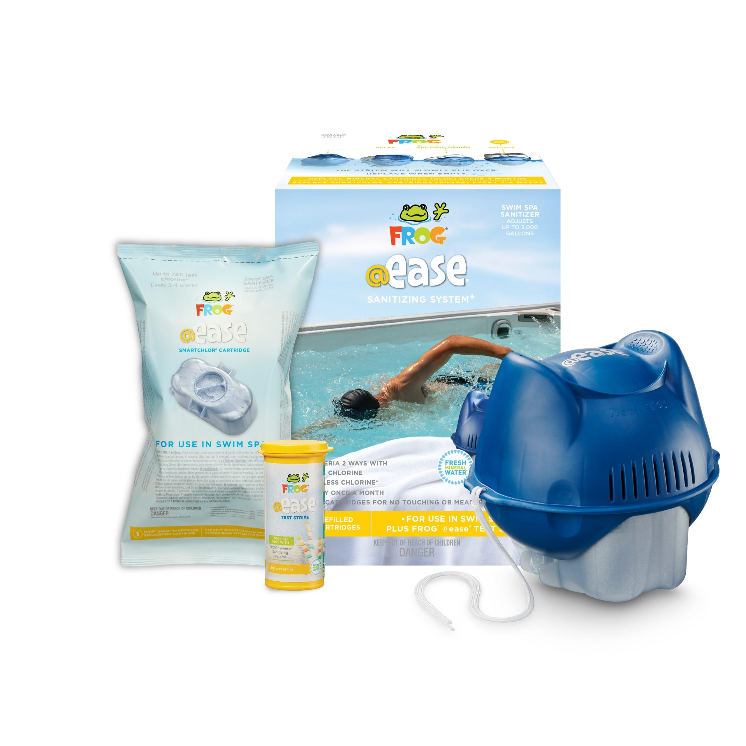Amazon.com : FROG @Ease Sanitizing System for Swim Spas, The Only