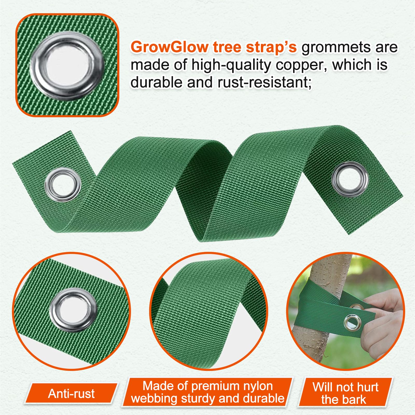 Juego de 3 anclajes de suelo de 18 pulgadas de largo con cable galvanizado de 1/8 pulgadas, tensores y mosquetones, anclajes de tierra resistentes para cobertizos, árboles, trampolín, invernadero,
