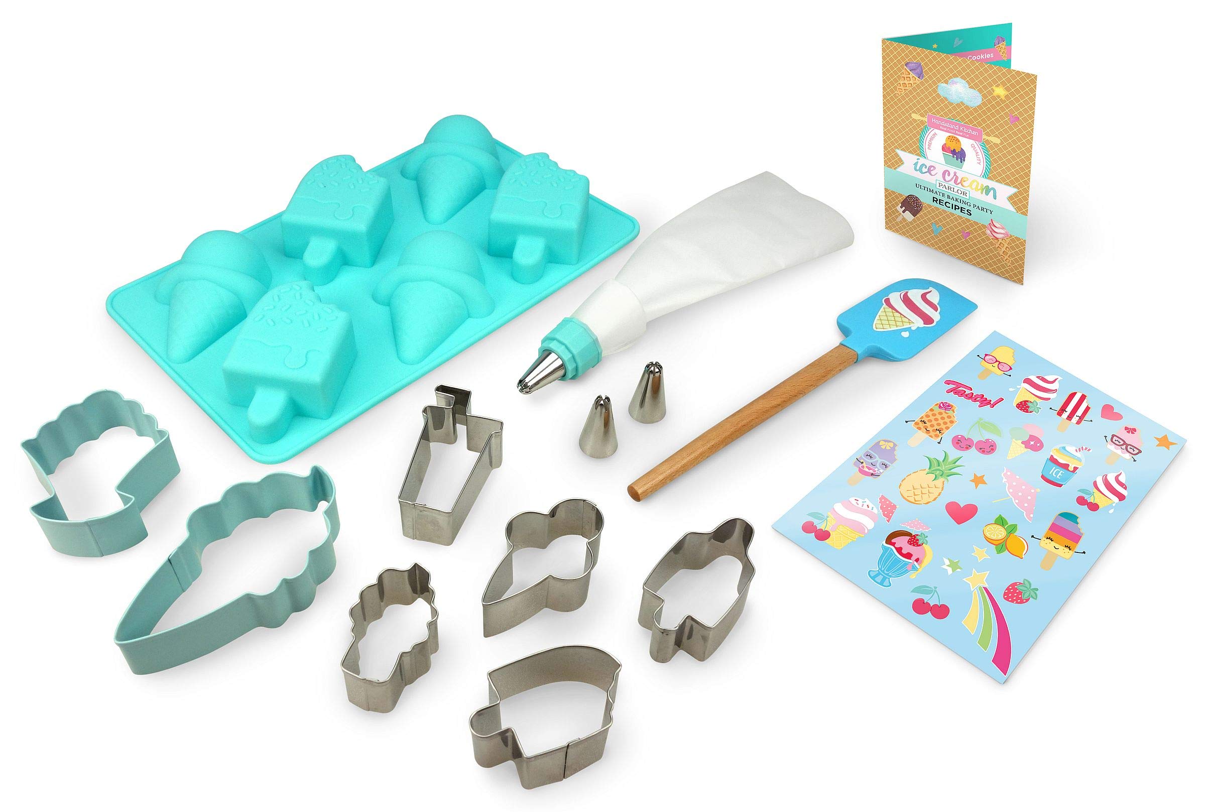 Handstand Kitchen Eisdiele Back-Set – 15-teiliges Spiel Für Kinder Ab 6 Jahren