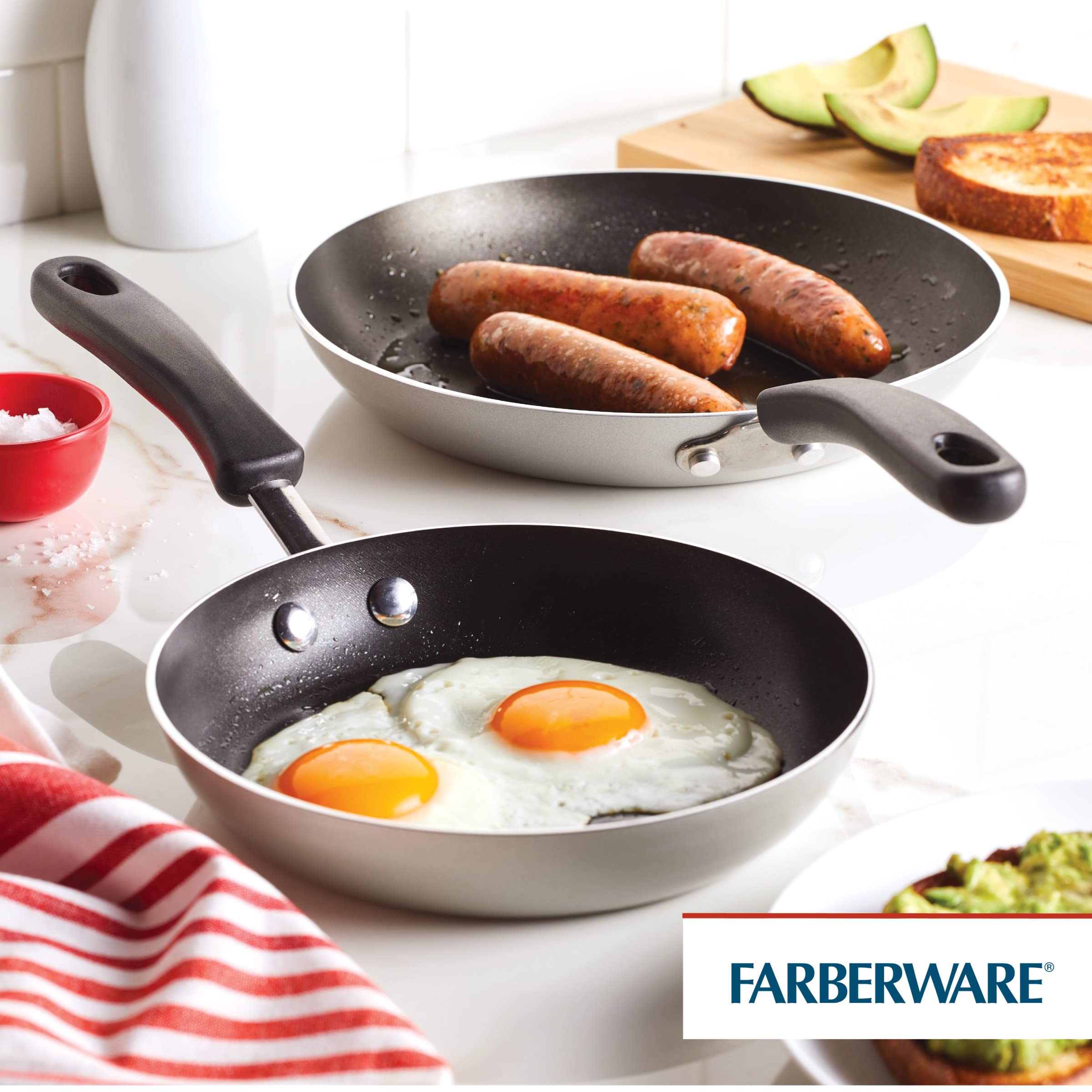 8.25 & 10 Frying Pan Set — Farberware Cookware