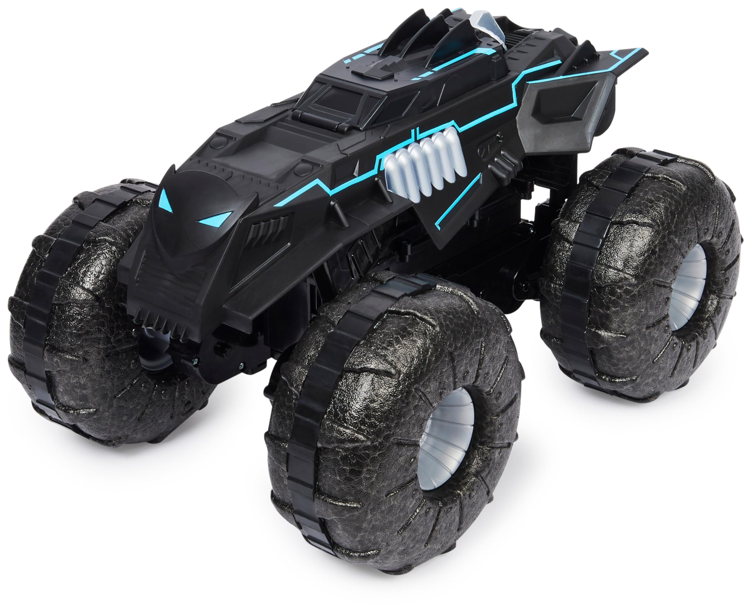 Batman - Coche Teledirigido Batmóvil Todoterreno - Coche Rc 4x4 Resistente Al Agua 2,4ghz - 6062331 - Juguete Niños 4 Años +